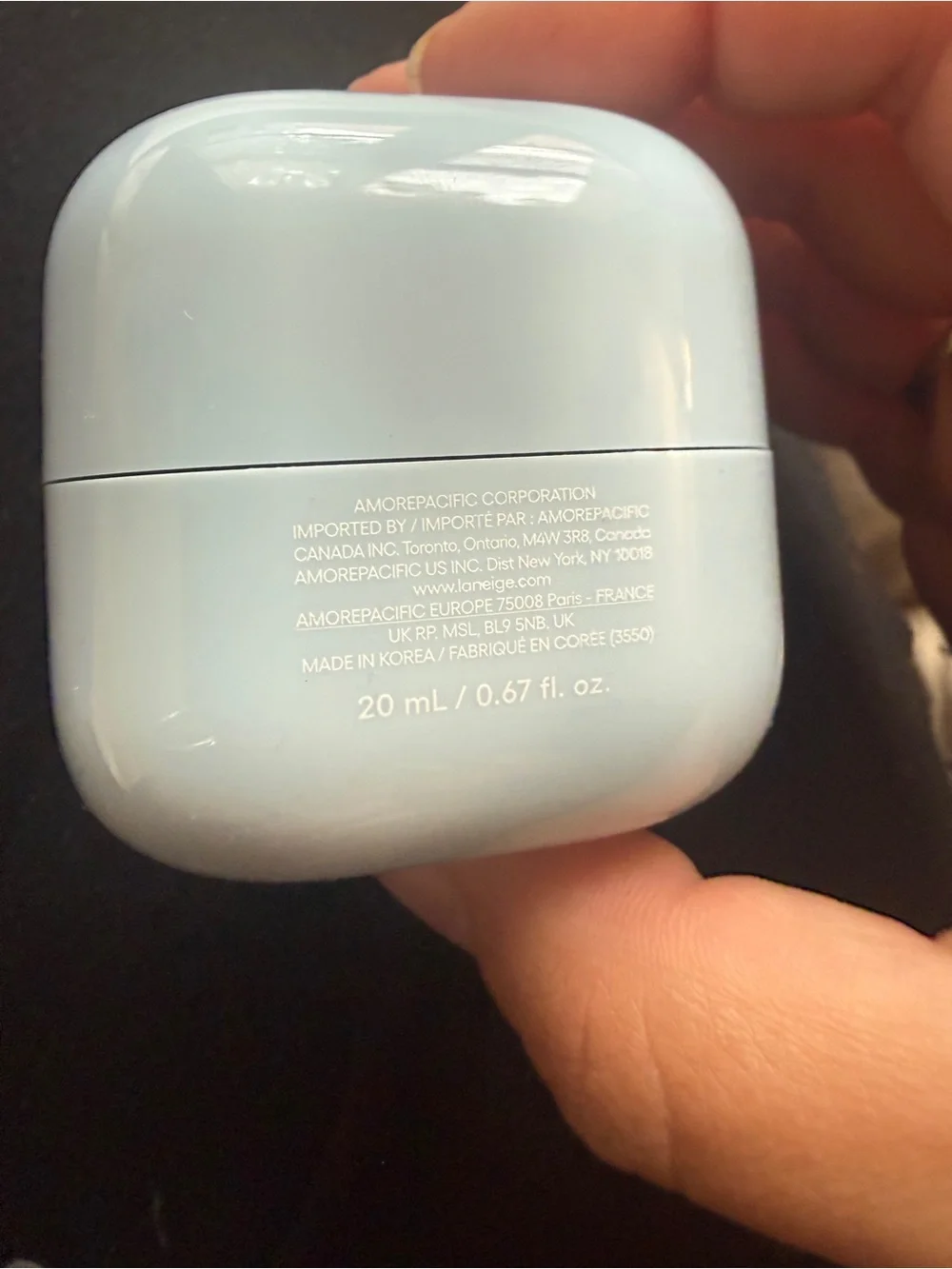 💛 2/$25 LANEIGE Mini Water Bank Blue Hyaluronic Cream Moisturizer